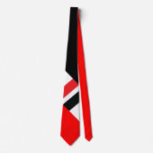 Red White Black Krawatte (Vorderseite)