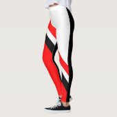 Red White Black Leggings (Links)