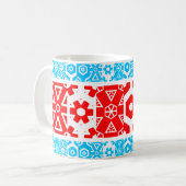 Red White Blue 4. Juli Jennifer Kaffeetasse (Vorderseite Links)
