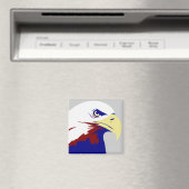 Red, White & Blue American Eagle Magnet (In Situ (Geschirrspüler))
