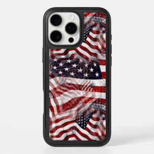 Red White Blue American Stripes Stars Flag Muster