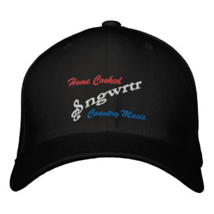Red White & Blue Bestickte Baseballkappe