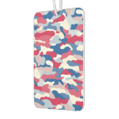 Red White & Blue Camouflage Autolufterfrischer (Links)