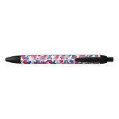 Red White & Blue Camouflage Kugelschreiber (Rückseite)