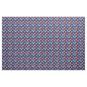 Red White Blue Camouflage Pattern Abschluss Stoff (Yard (91,4 cm))