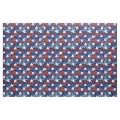 Red White Blue Camouflage Pattern Abschluss Stoff (Fat Quarter (45,7 x 55,9 cm))