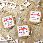 Red White Blue Celebration Sticker