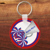 Red White Blue Chefanlegende Schlüsselanhänger PER (Rückseite)