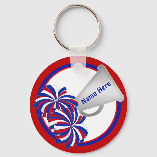 Red White Blue Chefanlegende Schlüsselanhänger PER (Rückseite)