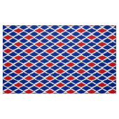 Red White Blue Diamond Snakeskin Stoff (Fat Quarter (45,7 x 55,9 cm))