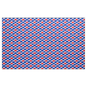 Red White Blue Diamond Snakeskin Stoff (Yard (91,4 cm))