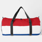 Red White Blue Duffle Bag (Rückseite)