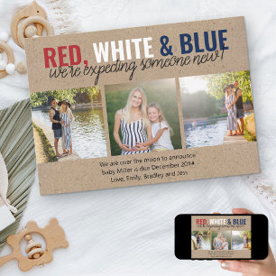 Red White Blue erwartet ein neues 3-Foto Ankündigung