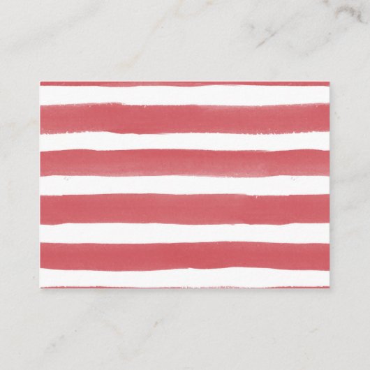 Red White Blue Fireworks Diaper Raffle Baby Dusche Begleitkarte (Rückseite)