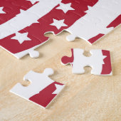 Red White Blue Flag Design Jigsaw Puzzle (Seite)