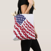 Red White Blue Flag Design Tasche (Von Nahem)