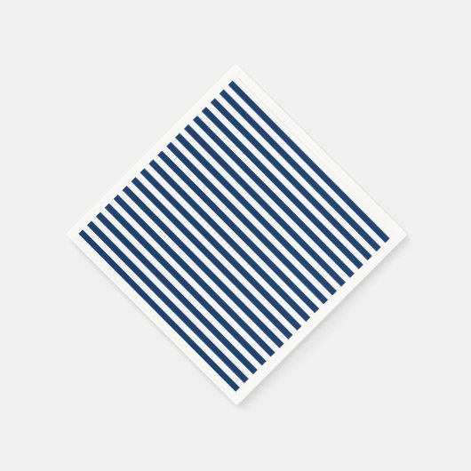 Red White & Blue Fun Patriotic Feier Serviette (Ecke)