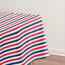Red White & Blue Fun Patriotic Feier Tischdecke