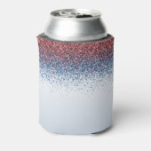 Red White Blue Glitz Dosenkühler (Kanne Rückseite)