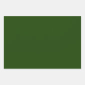 Red White Blue Green Zig Zag Streifen Geschenkpapier Set (Vorderseite 3)