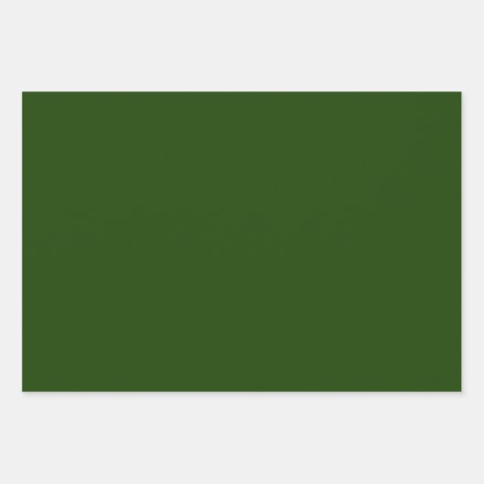 Red White Blue Green Zig Zag Streifen Geschenkpapier Set (Vorderseite 3)