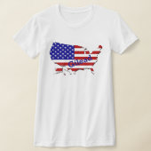 Red White & Blue Handmaiden USA T-Shirt (Ablage )