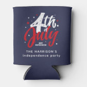 Red White Blue Independence Day 4. Juli Dosenkühler (Vorderseite)