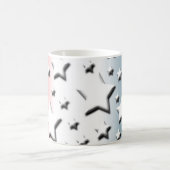 Red White Blue Kaffeetasse (Mittel)
