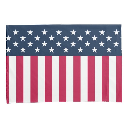 Red White Blue Kissenbezug (Vorderseite-Rechts)