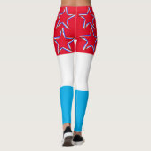 Red White Blue Leggings (Rückseite)