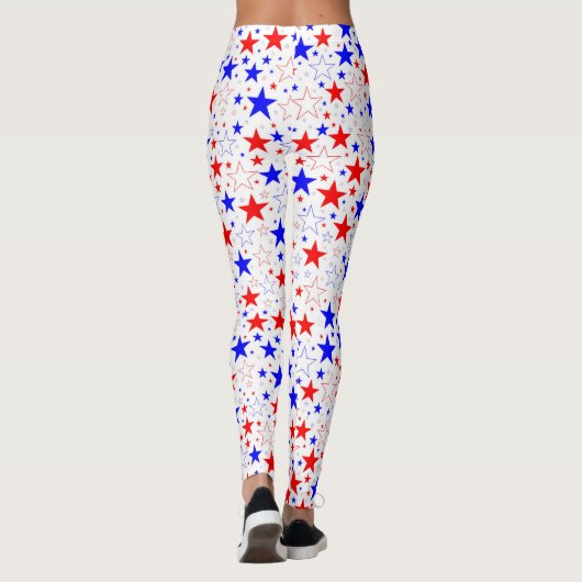 Red White & Blue Leggings (Rückseite)