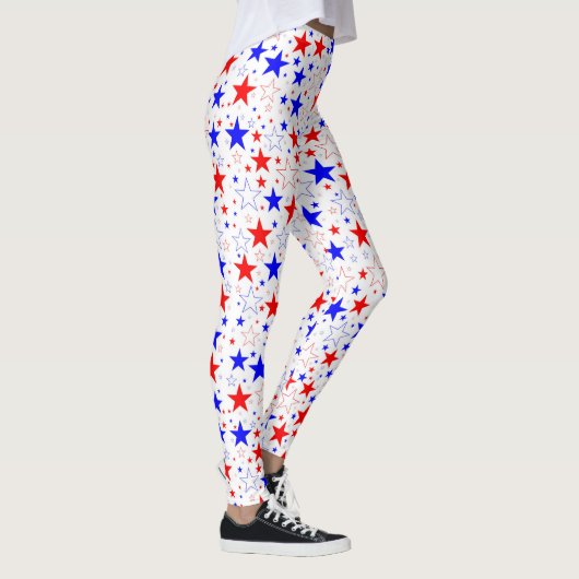 Red White & Blue Leggings (Rechts)