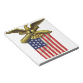 Red White & Blue Notizblock (angewinkelt)