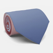 Red White Blue Ombre Krawatte (Gerollt)