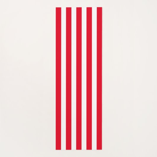 Red White Blue Patriogram Monogram Yogamatte (Rückseite)