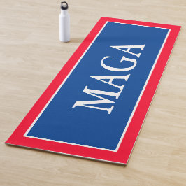 Red White & Blue Patriotic MAGA Yoga Mat Yogamatte