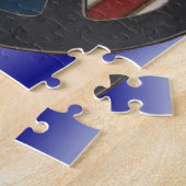 Red, White Blue Peace - Puzzle (Seite)