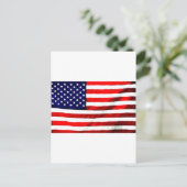 Red White Blue Postkarte (Stehend Vorderseite)