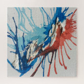 Red White & Blue-Puzzle Puzzle (Horizontal)