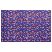 Red White Blue Retro Rainbow Stoff (Fat Quarter (45,7 x 55,9 cm))