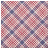Red White Blue Seamless Tartan Stoff (Muster)