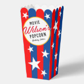 Red White Blue Special Event Movie Night Popcorn Geschenkschachtel (Vorderseite)