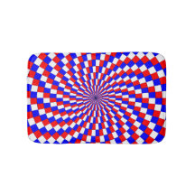 Red White Blue Spiral von Kenneth Yoncich