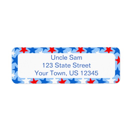 Red White & Blue Stars (Vorne)