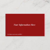 Red White Blue Stars und Fireworks Business Cards Visitenkarte (Rückseite)