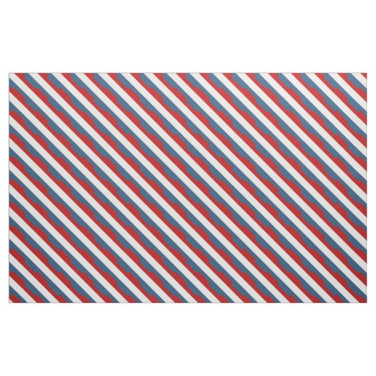 Red White Blue Strip Stoff (Yard (91,4 cm))