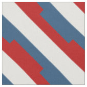 Red White Blue Strip Stoff (Nahaufnahme)