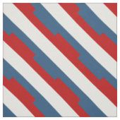Red White Blue Strip Stoff (Muster)