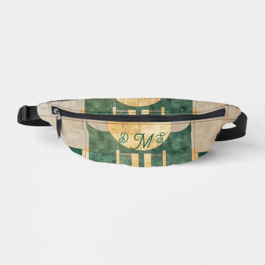 Red White Blue Stripe Two-Sided Print Fanny-Pack Bauchtasche (Vorderseite)