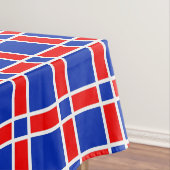Red White & Blue Tischdecke (Beispiel)